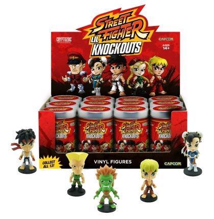 Street Fighter Lil Knockouts Vinyl Figures Mystery Tin