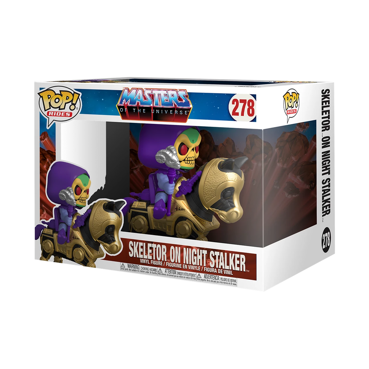 Funko Pop! Rides - Masters Of The Universe Skeletor on Night Stalker