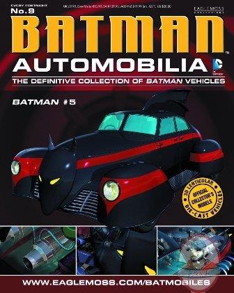 DC Comics Eaglemos Batman Automobilia No.9 Batman #5 Batmobile With Magazine