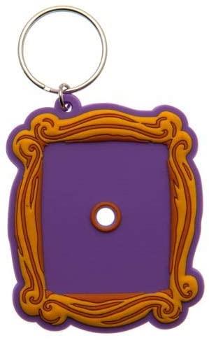 Friends Frame Rubber Keychain