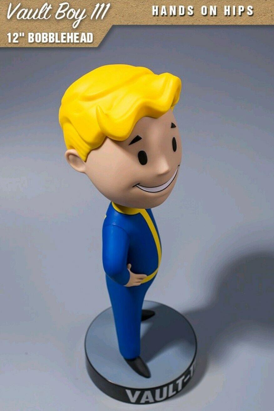 Fallout Vault Boy Bobblehead Hand On Hips 30cm