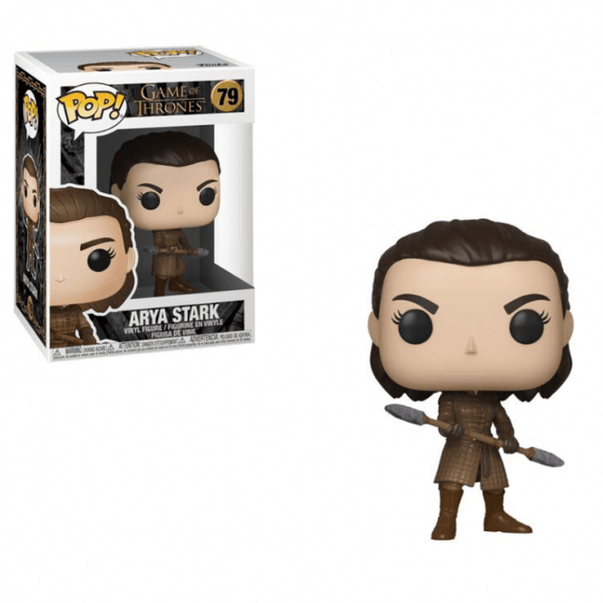 Pop Game Of Thrones Arya W/Two Headed Spear Vinyl Figure
