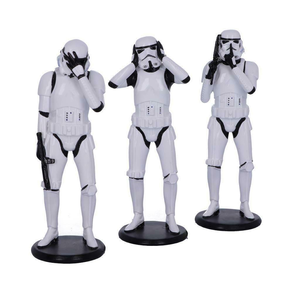 Star Wars Original Stormtrooper Set of 3 Wise Stormtrooper Figures