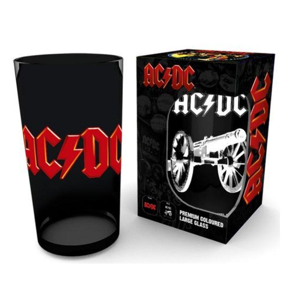 AC/DC Premium Logo Cannon Coloured Glass