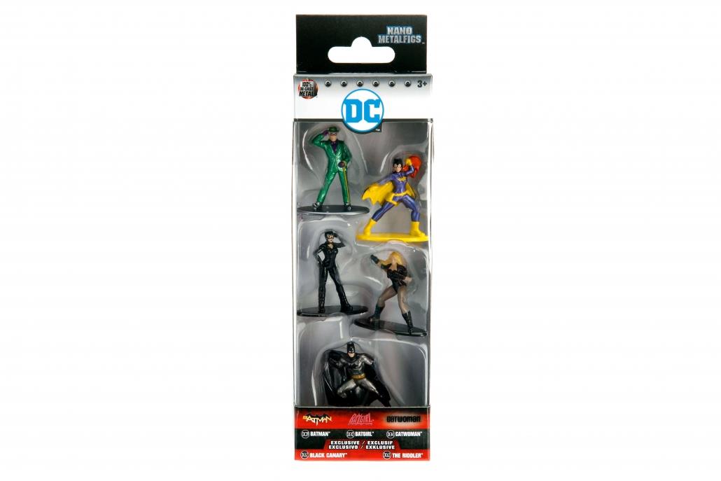 DC Comics Nano Metalfigs DC Wave 3 Pack A Figures 5pk