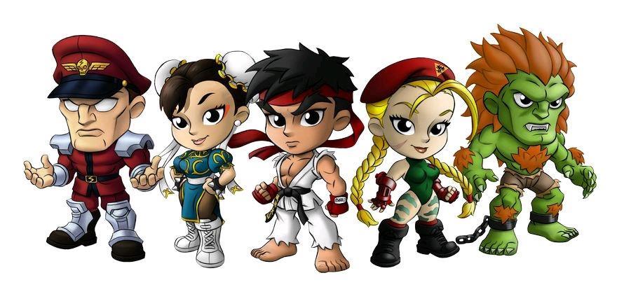 Street Fighter Lil Knockouts Vinyl Figures Mystery Tin