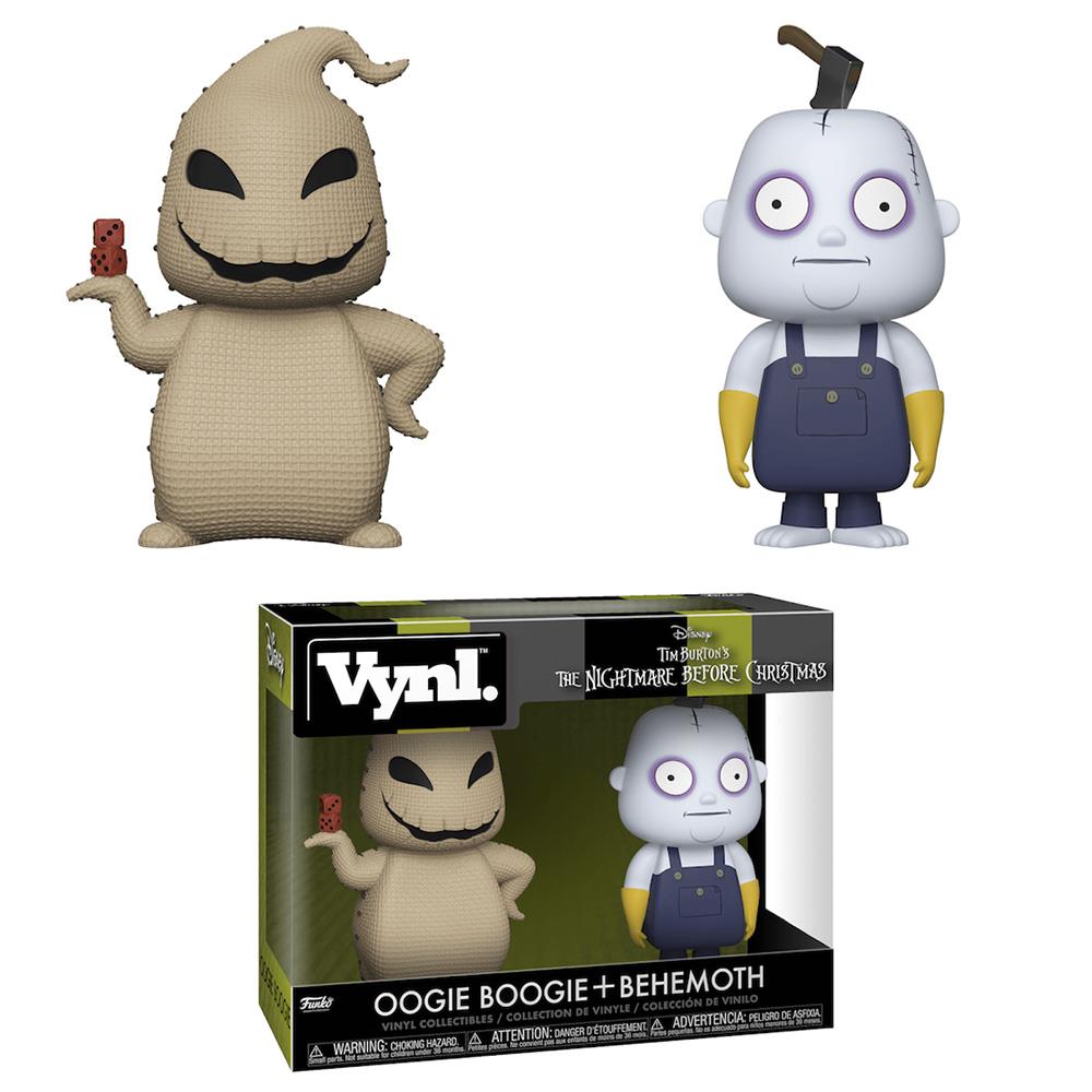 Disney The Nightmare Before Christmas Oogie Boogie and Behemoth Vynl.