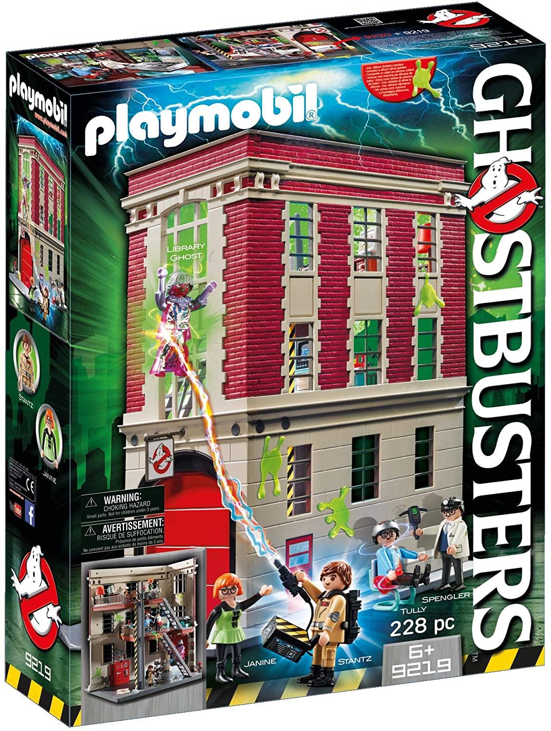Playmobil Ghostbusters Firehouse