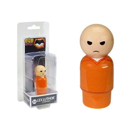 DC Comics Pin Mates Batman VS Superman Lex Luther Wooden Figure