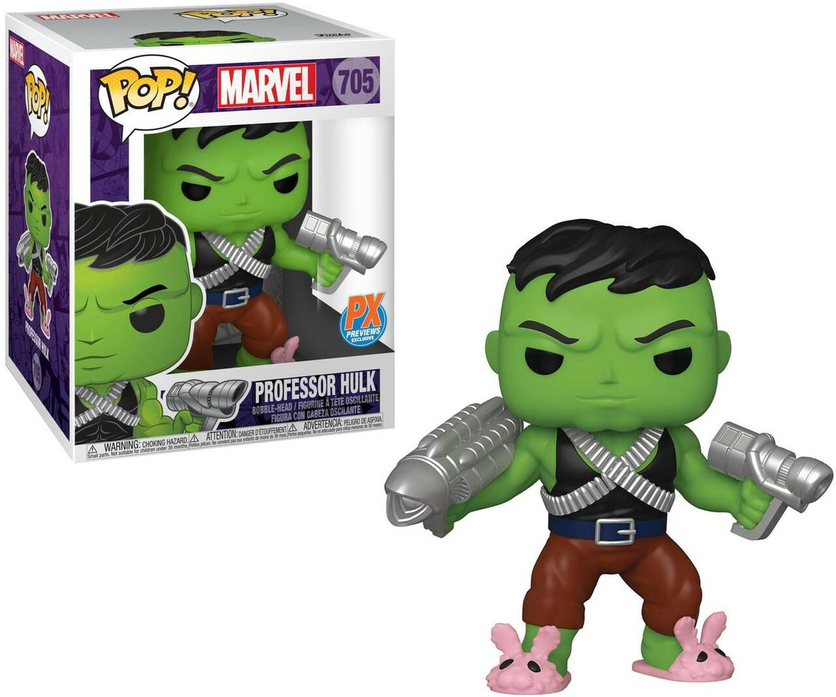 PX PREVIEWS MARVEL PROFESSOR HULK 6" EXC FUNKO POP! VINYL