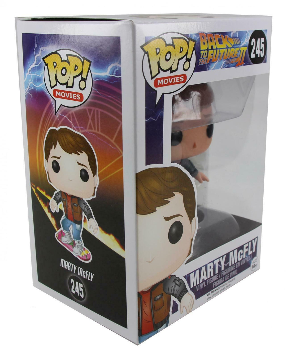 Back to The Future II Marty McFly On Hoverboard Funko Pop! Vinyl