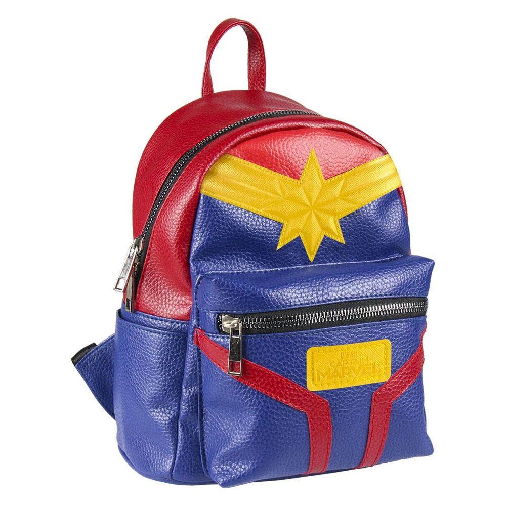 Captain Marvel Casual Fashion Backpack Suit 22 x 23 x 11 cm