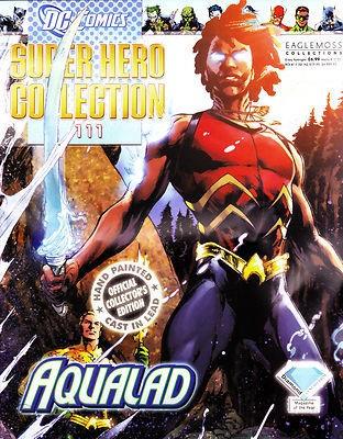 Eaglemoss DC Superhero Collection #111 "Aqualad" Figurine and Magazine