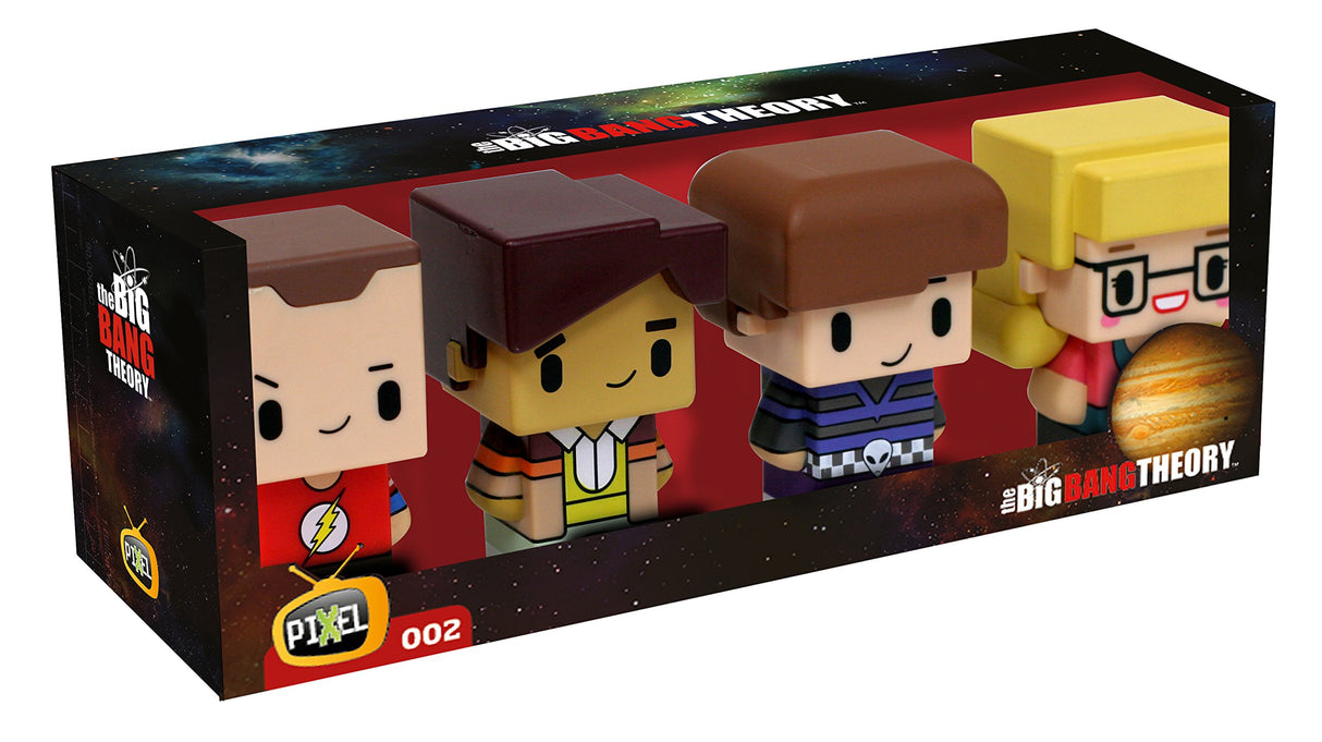 The Big Bang Theory 7cm Pixel Figure Set 2 (4 Pack)