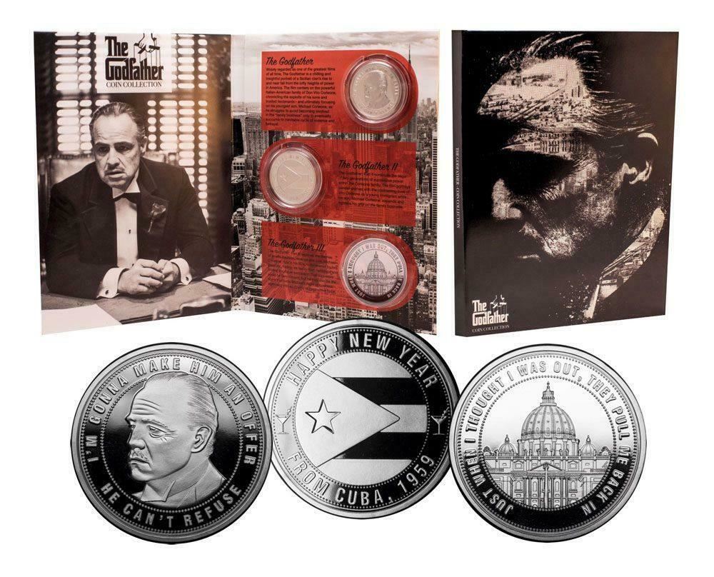Limited Edition Godfather Collectable Coin Album With Three Coins