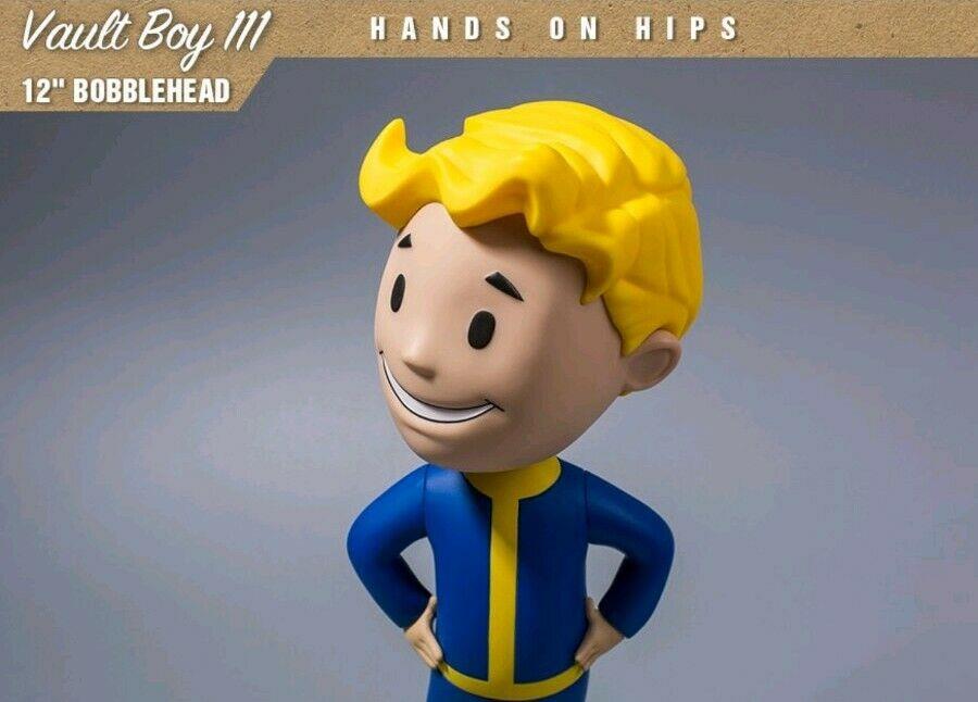 Fallout Vault Boy Bobblehead Hand On Hips 30cm