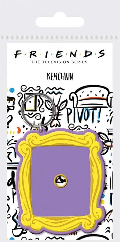 Friends Frame Rubber Keychain