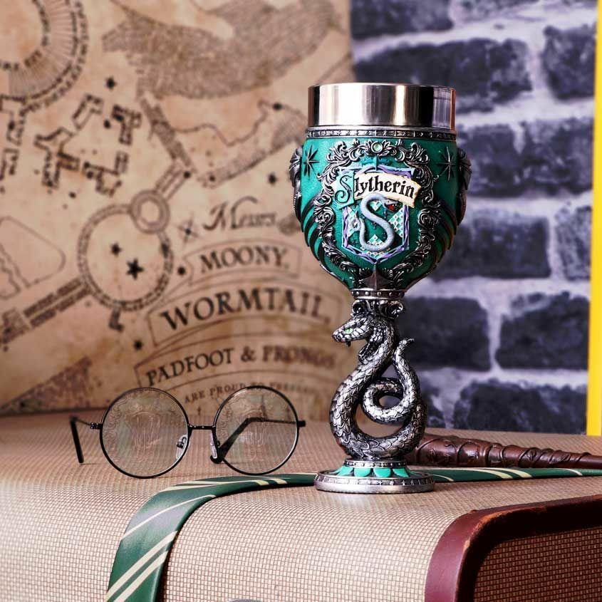 Harry Potter Slytherin Hogwarts House Collectable Goblet 19.5cm