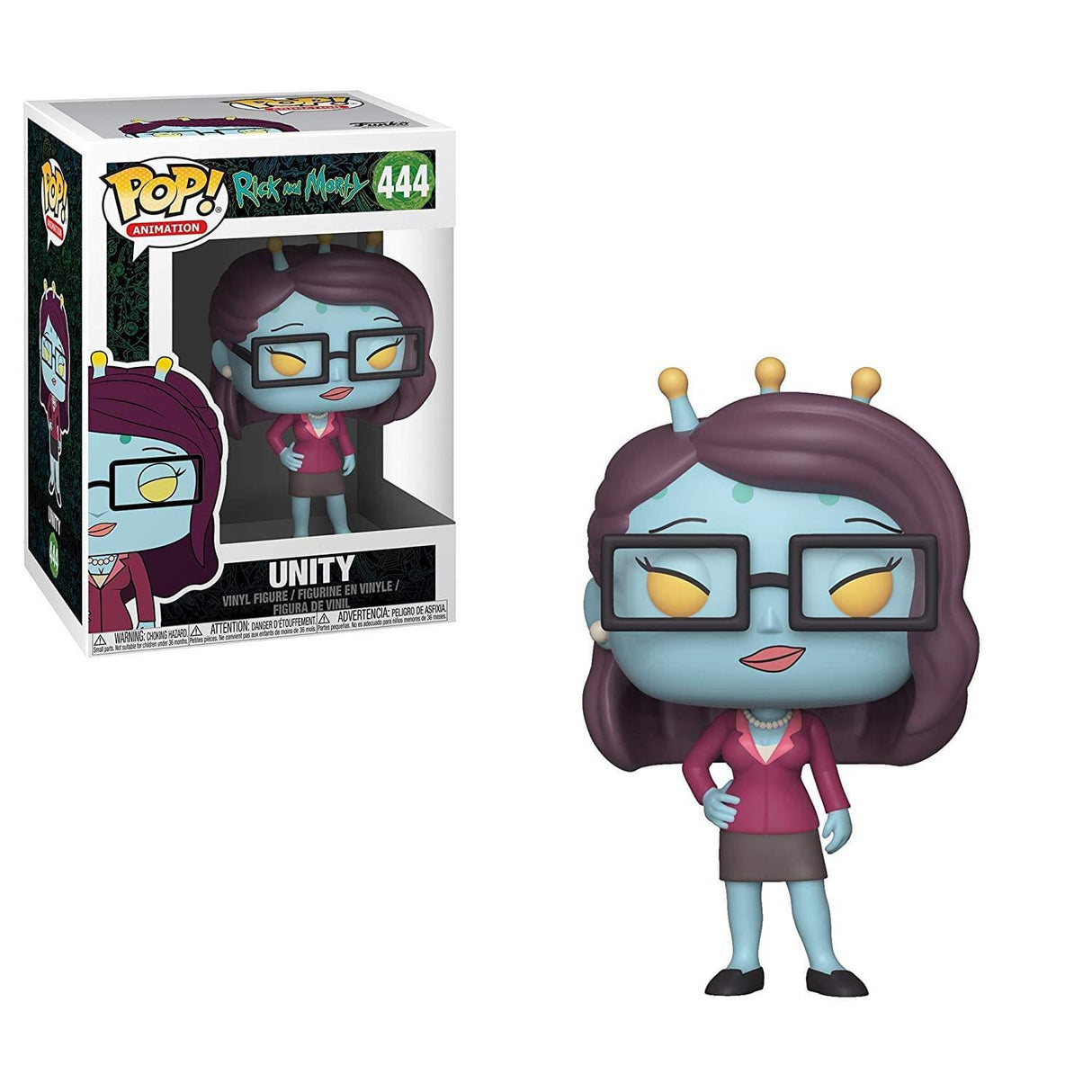 Pop Animation Rick & Morty Unity Vinyl Figure