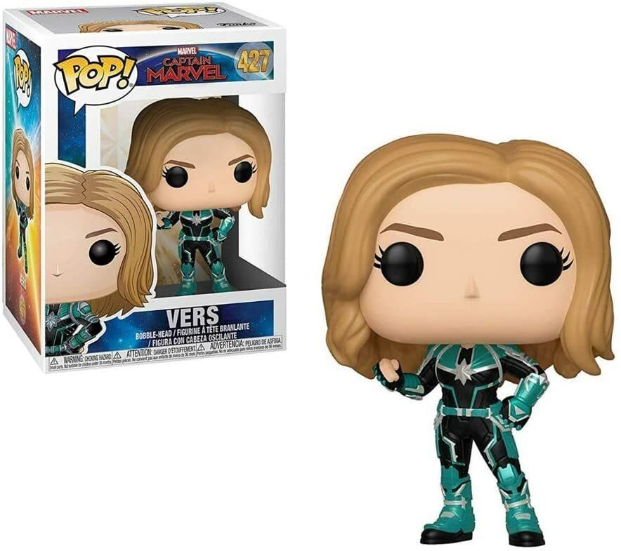 Pop Marvel Captain Marvel Vers Vinyl Figure