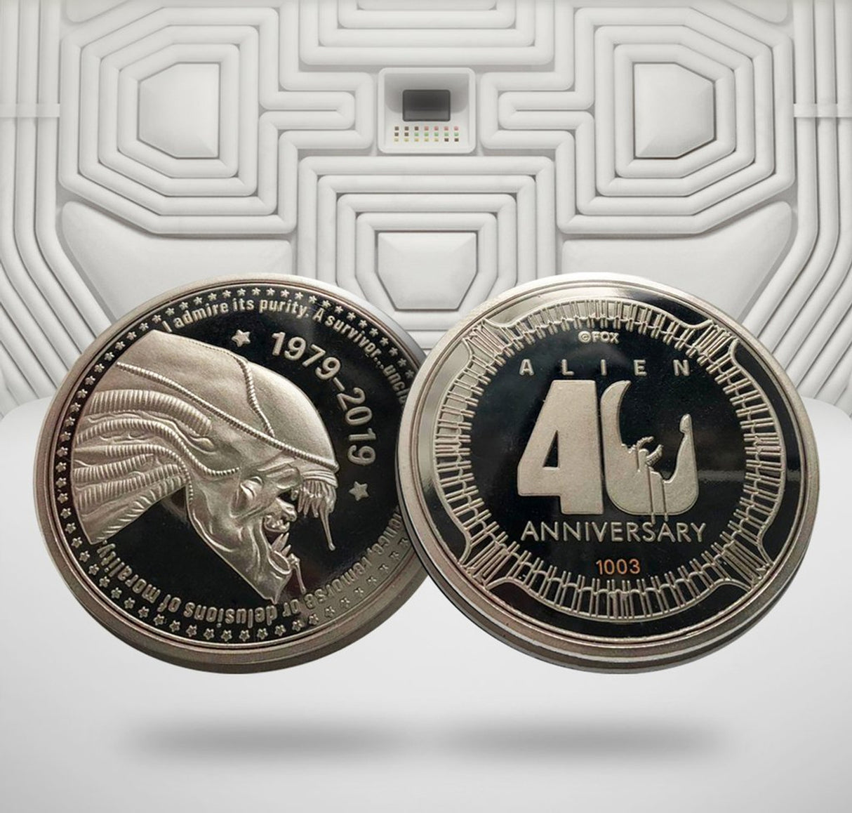 Alien 40th Anniversary Limited Edition Coin