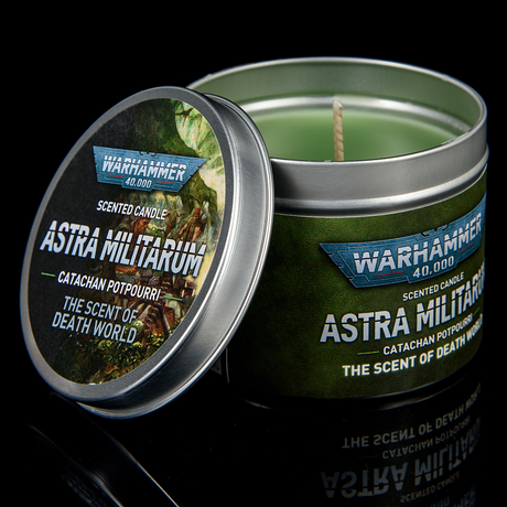 Warhammer 40K Astra Militarum Scented Candle