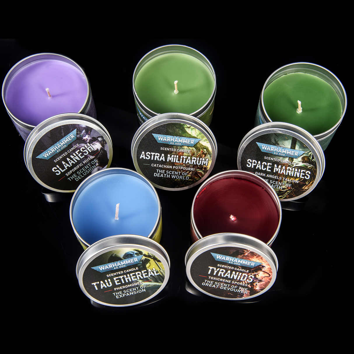 Warhammer 40K Astra Militarum Scented Candle