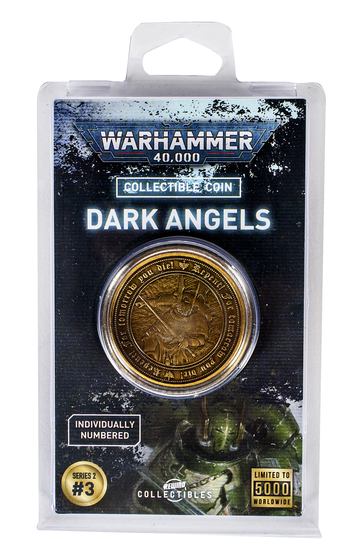 Warhammer 40,000 Dark Angels Collectible Coin