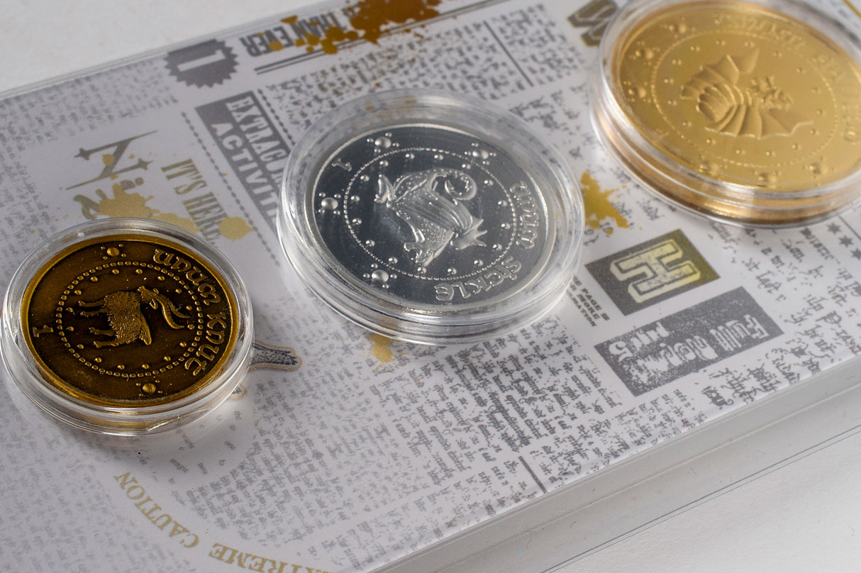 Harry Potter Gringotts Replica Coin Collection