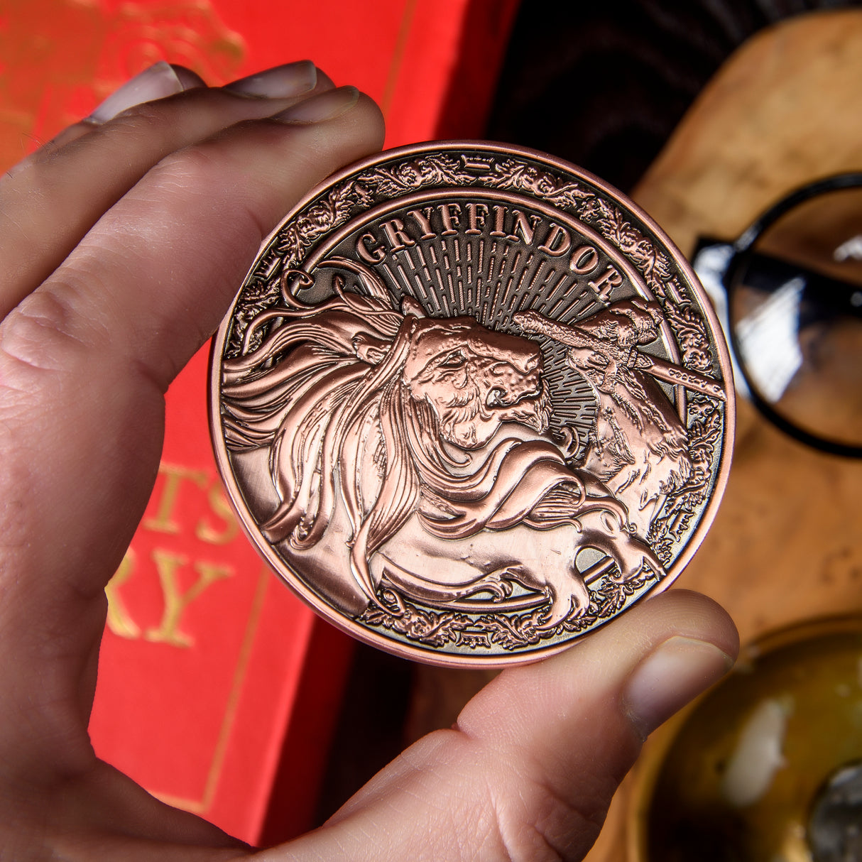 Harry Potter Jumbo House Coin Gryffindor