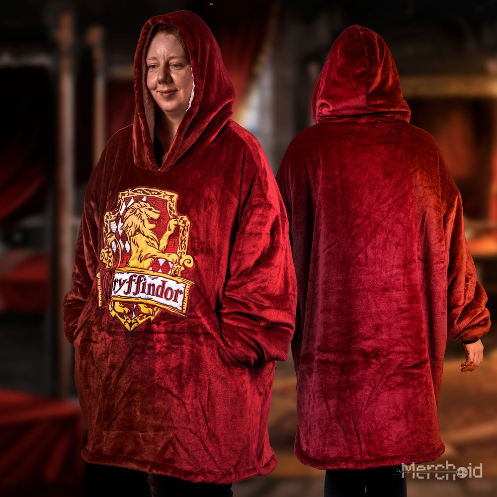 Harry Potter: Gryffindor Oversized Hoodie Blanket