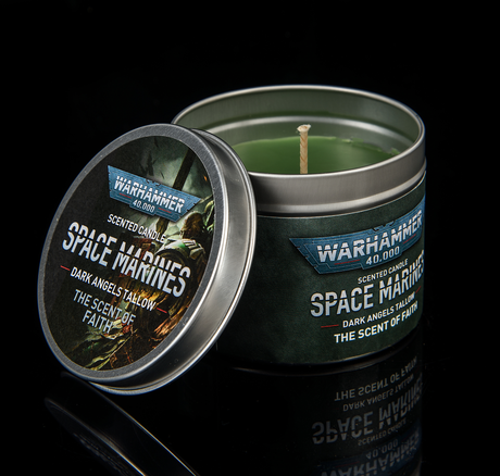 Warhammer 40K Space Marines Scented Candle