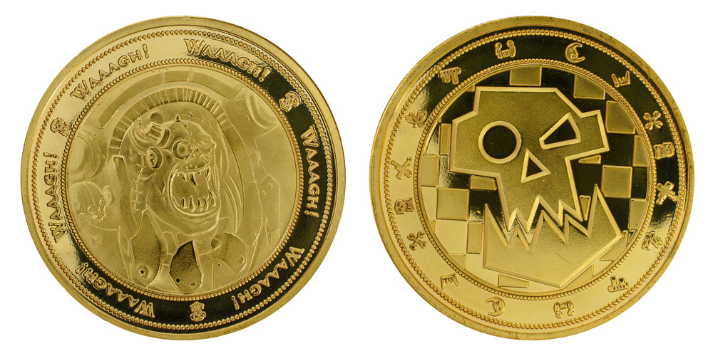 Warhammer 40,000 Orks Collectible Coin