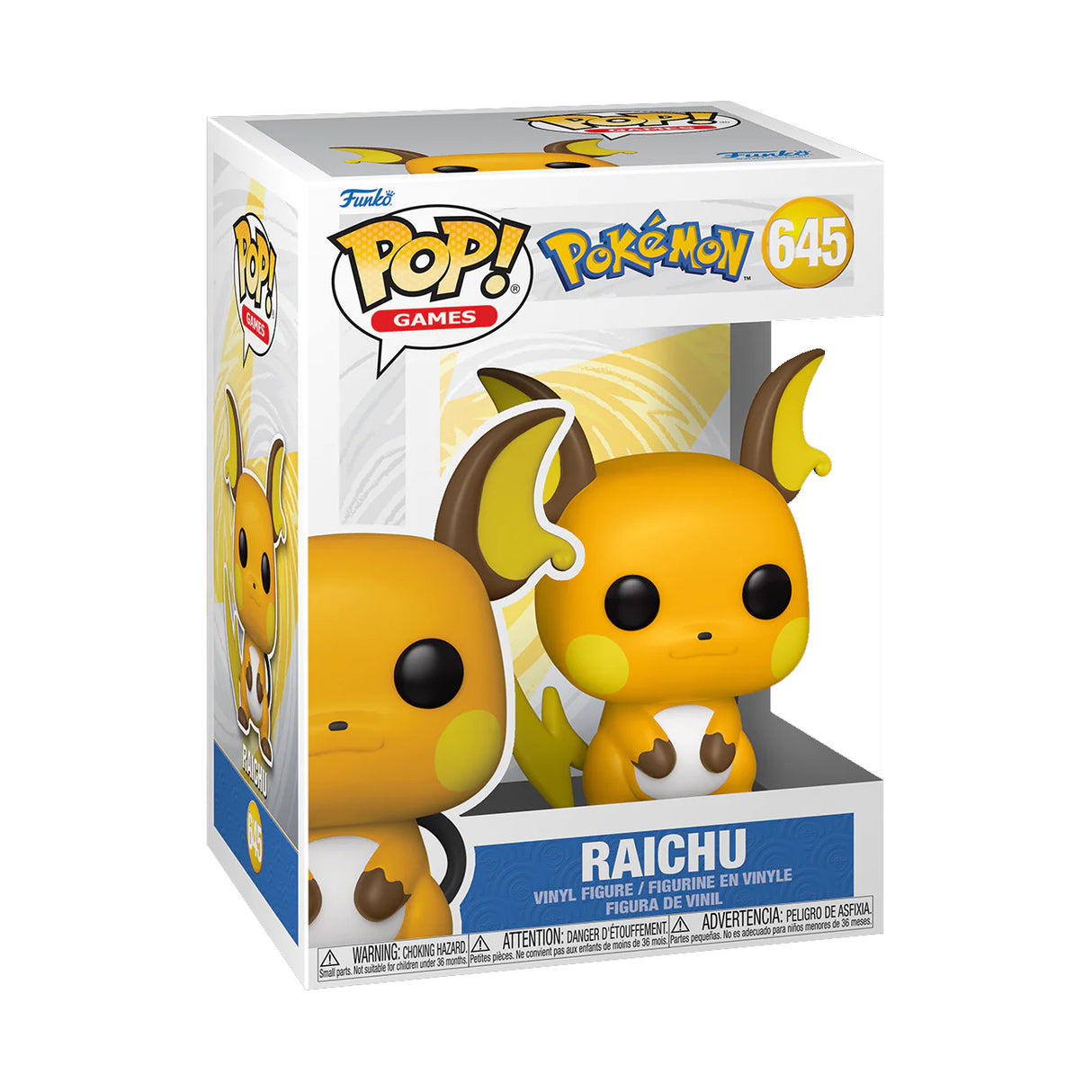 Pokemon Raichu Funko Pop! Vinyl Figure #645