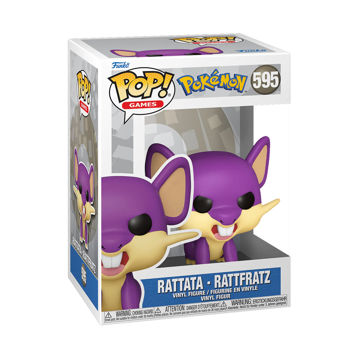 Pokemon Rattata Funko Pop! Vinyl Figure #595