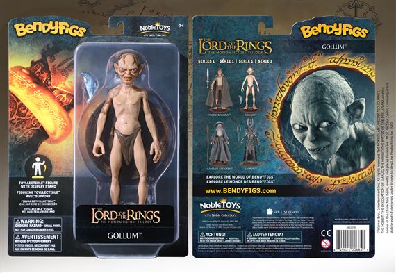 The Lord of the Rings Gollum Bendyfig Action Figure