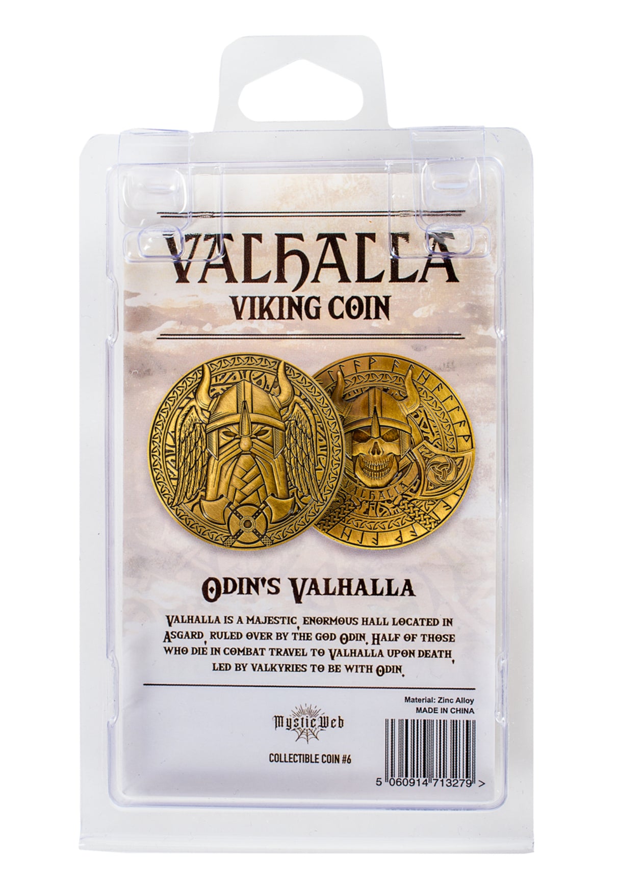 Odin's Valhalla Viking Collectible Coin