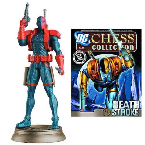 Eaglemoss DC Chess Collection #36 "Deathstroke" Figure and Magazine
