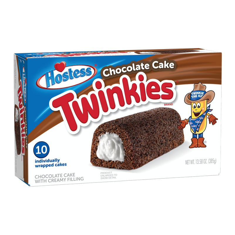Hostess Chocolate Cake Twinkies 13.58oz 10-Pack