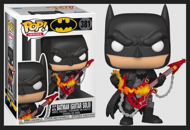 DC Comics Funko Pop DC Heroes Dark Knights Metal Batman with Guitar