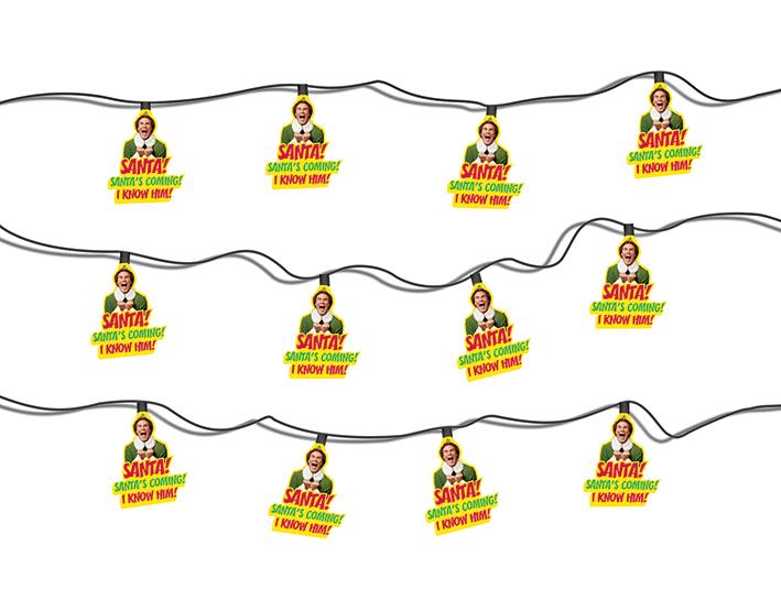 Elf I Know Him String Lights