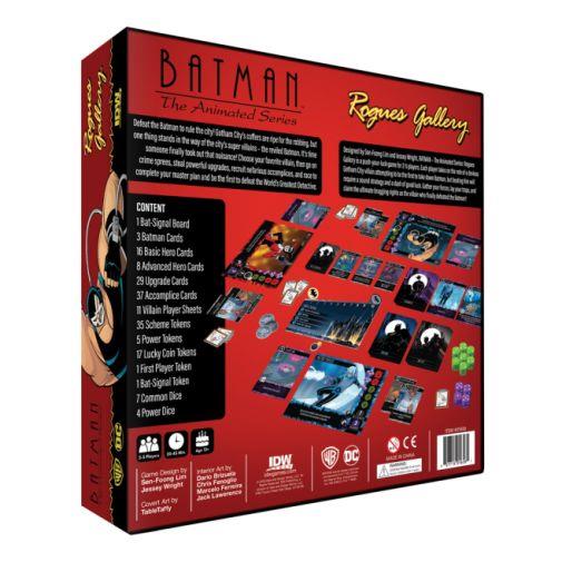 DC Comics Batman The Animated Series Board Game Rogues Gallery