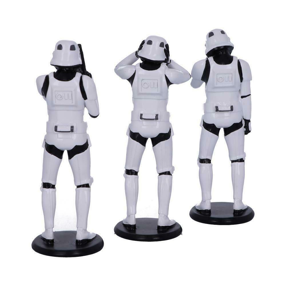Star Wars Original Stormtrooper Set of 3 Wise Stormtrooper Figures