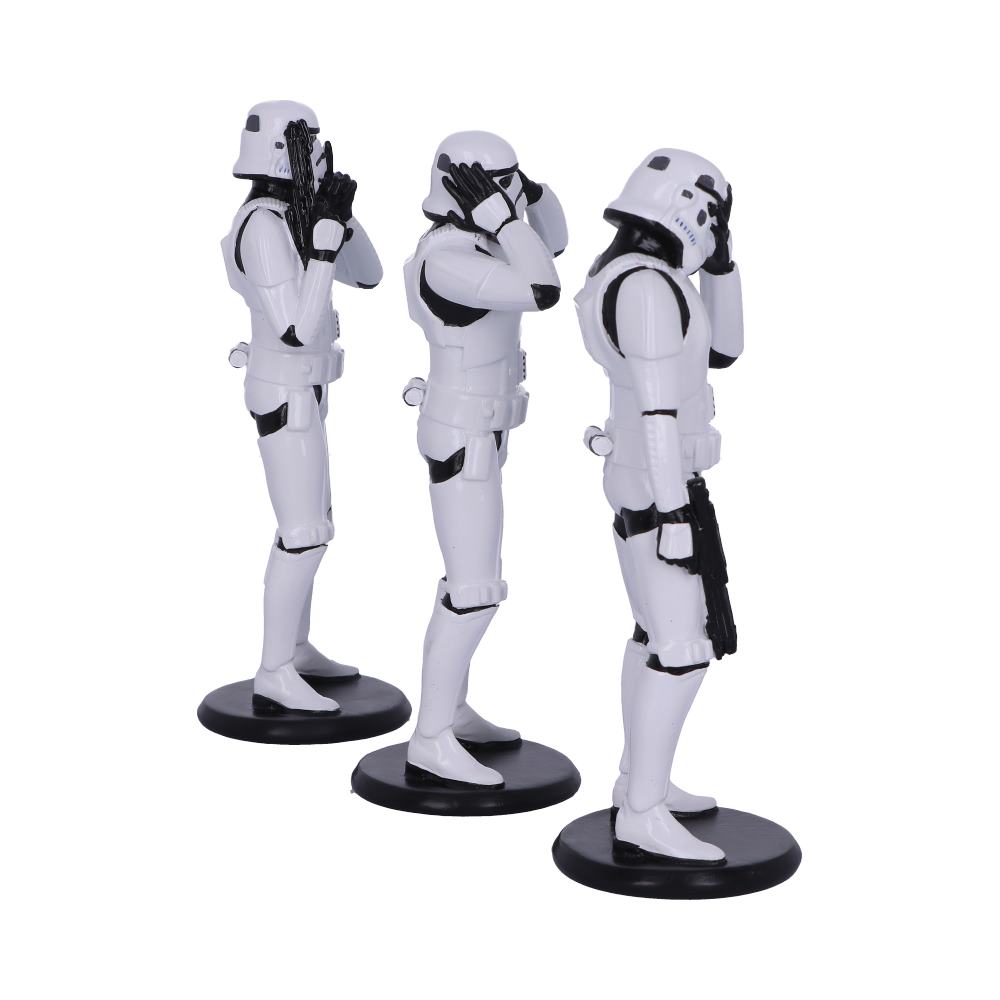 Star Wars Set of Three Wise Stormtroopers Figurines