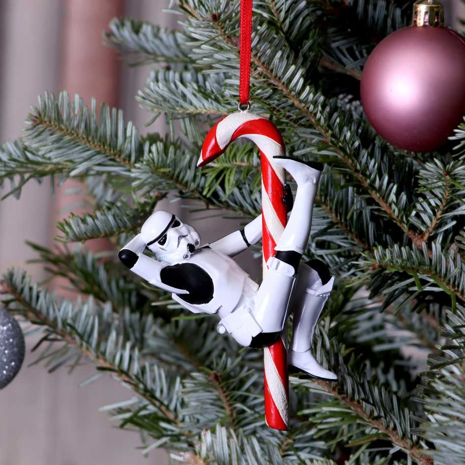 Stormtrooper (Candy Cane) 12cm Hanging Ornament