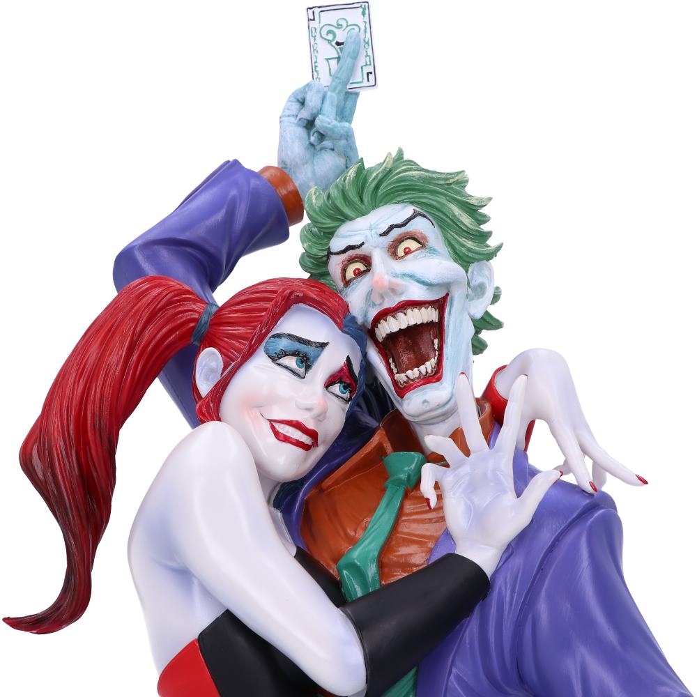 DC Comics The Joker and Harley Quinn Bust 37.5cm Statue - DC Comics.