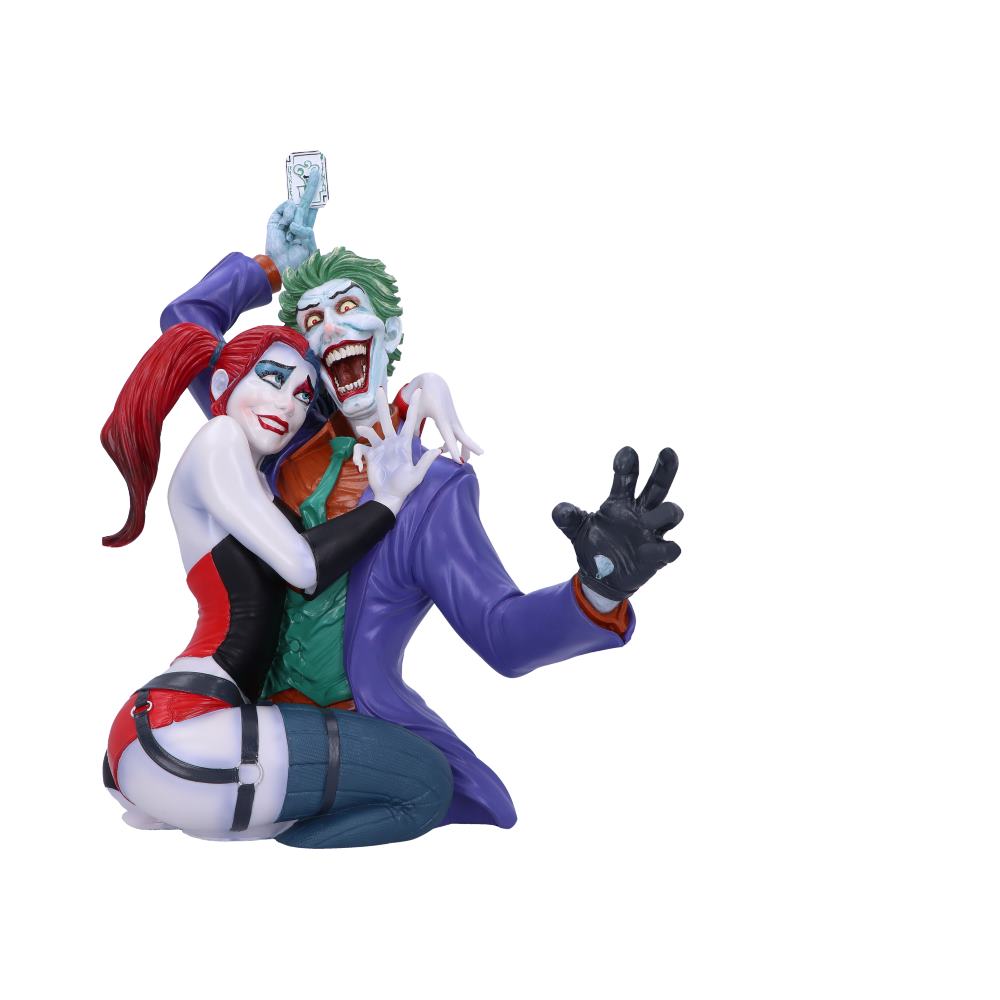 DC Comics The Joker and Harley Quinn Bust 37.5cm Statue - DC Comics.