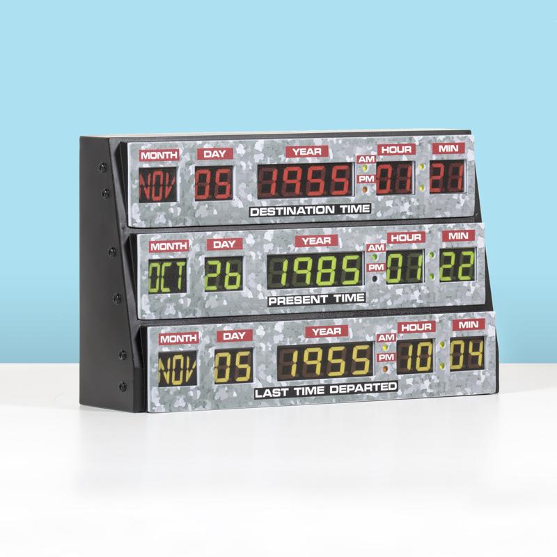 OFFICIAL BACK TO THE FUTURE 3D DESK LAMP / WALL LIGHT