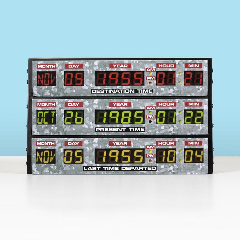 OFFICIAL BACK TO THE FUTURE 3D DESK LAMP / WALL LIGHT