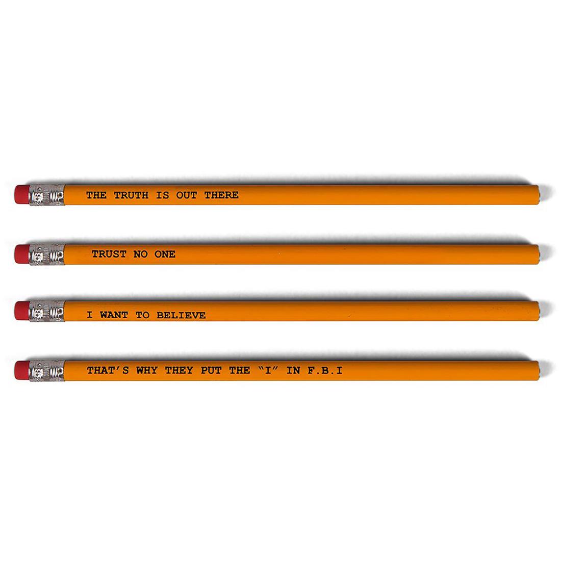 The X Files Pencil Set
